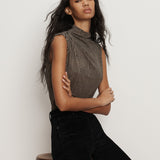 Veronica Beard - Mylie Mock-Neck Tank Top