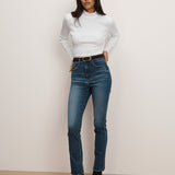 Veronica Beard - Nate Mock-Neck Top
