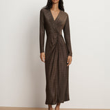 Veronica Beard - Neomie Metallic Midi Dress