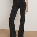Veronica Beard - Crosbie Rhinestone Slim Wide-Leg Jean