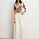 Veronica Beard - Freddy Wide-Leg Cargo Jean