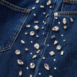 Veronica Beard - Kasey Embellished Wide-Leg Jean