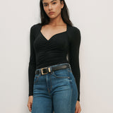 Veronica Beard - Salem Ruched T - Shirt