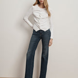 Veronica Beard - Jasminah Button-Front Top