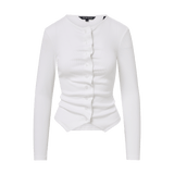 Veronica Beard - Jasminah Button-Front Top