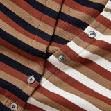 Veronica Beard - Dilia Striped Button-Down T-Shirt