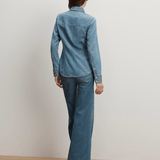 Veronica Beard - Eddie Embellished Chambray Shirt