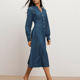 Veronica Beard - Arcadia Denim Shirtdress