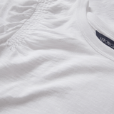 Veronica Beard - Bouvet Smocked-Shoulder T-Shirt