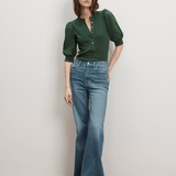 Veronica Beard - Coralee Puff-Sleeve Top