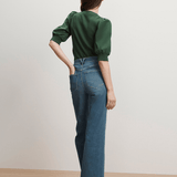 Veronica Beard - Coralee Puff-Sleeve Top