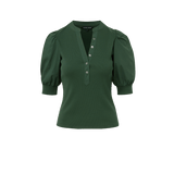 Veronica Beard - Coralee Puff-Sleeve Top