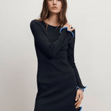 Veronica Beard - Baranova Ruffle-Trim Mini Dress