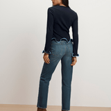 Veronica Beard - Elianne Ruffle-Trim T-Shirt