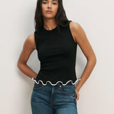 Veronica Beard - Elianne Ruffle - Trim Tank Top