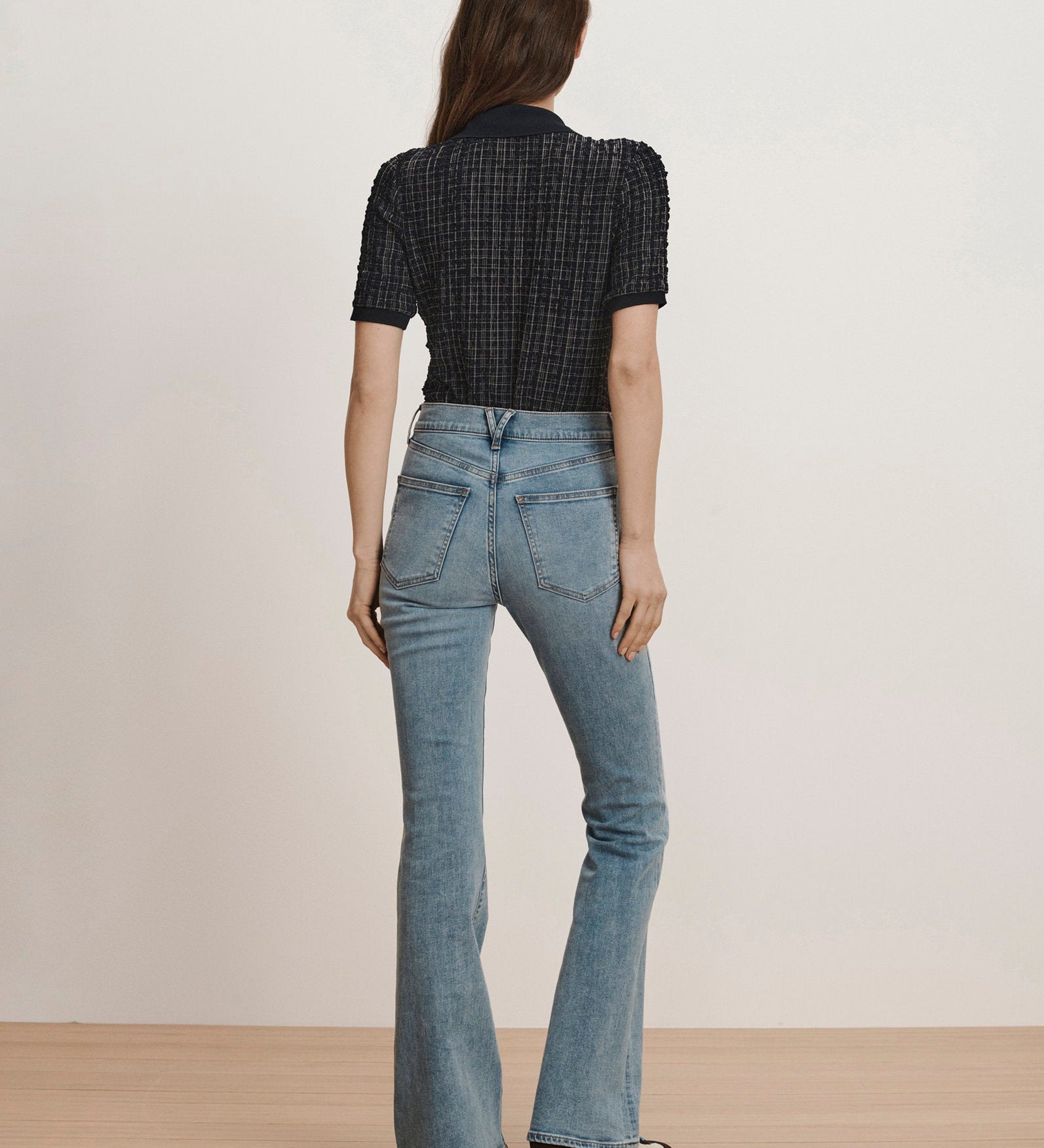 Veronica Beard - Benedetta Plaid Polo Shirt