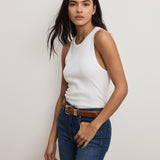 Veronica Beard - Jordyn Cropped Tank Top