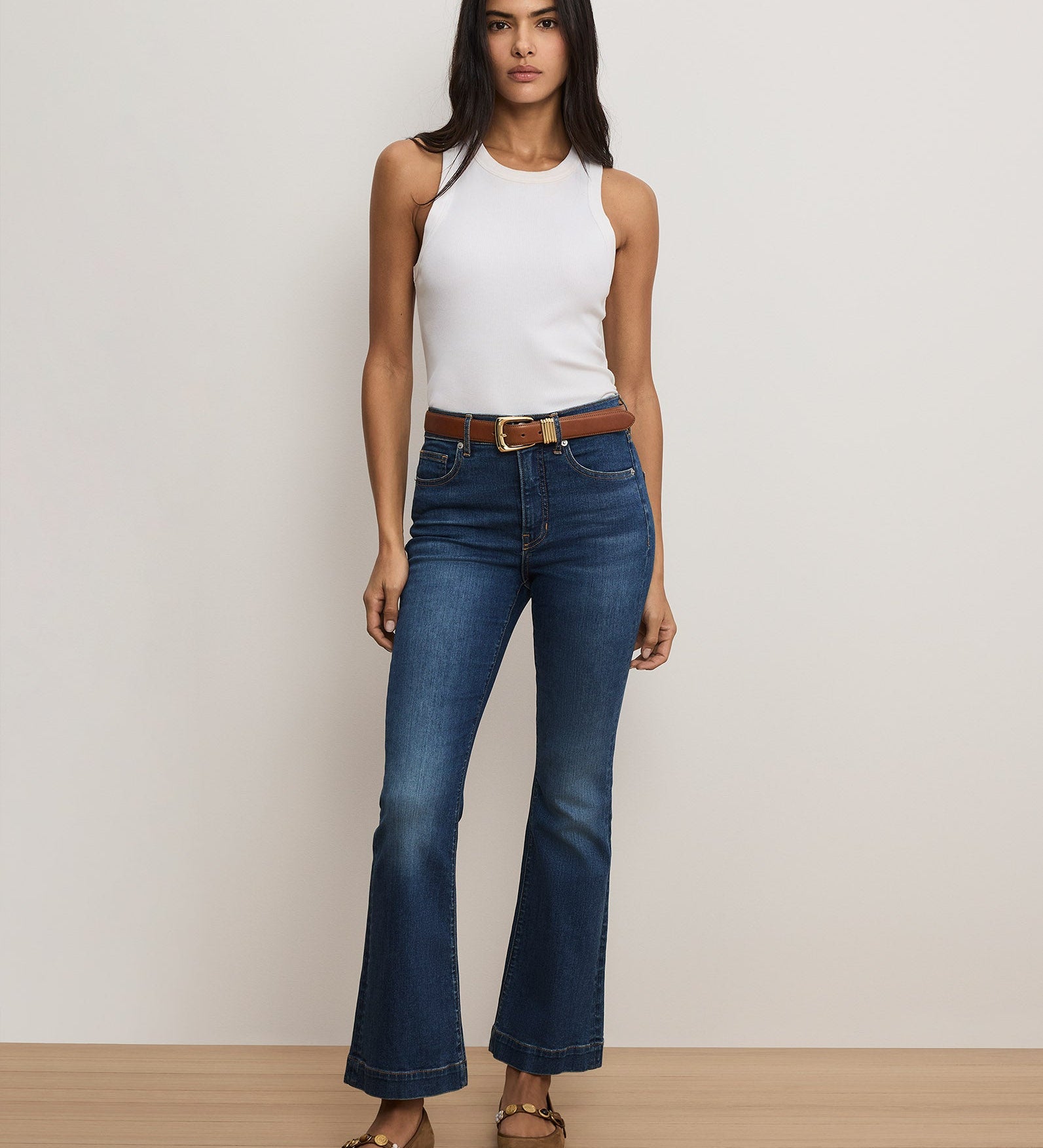 Veronica Beard - Jordyn Cropped Tank Top