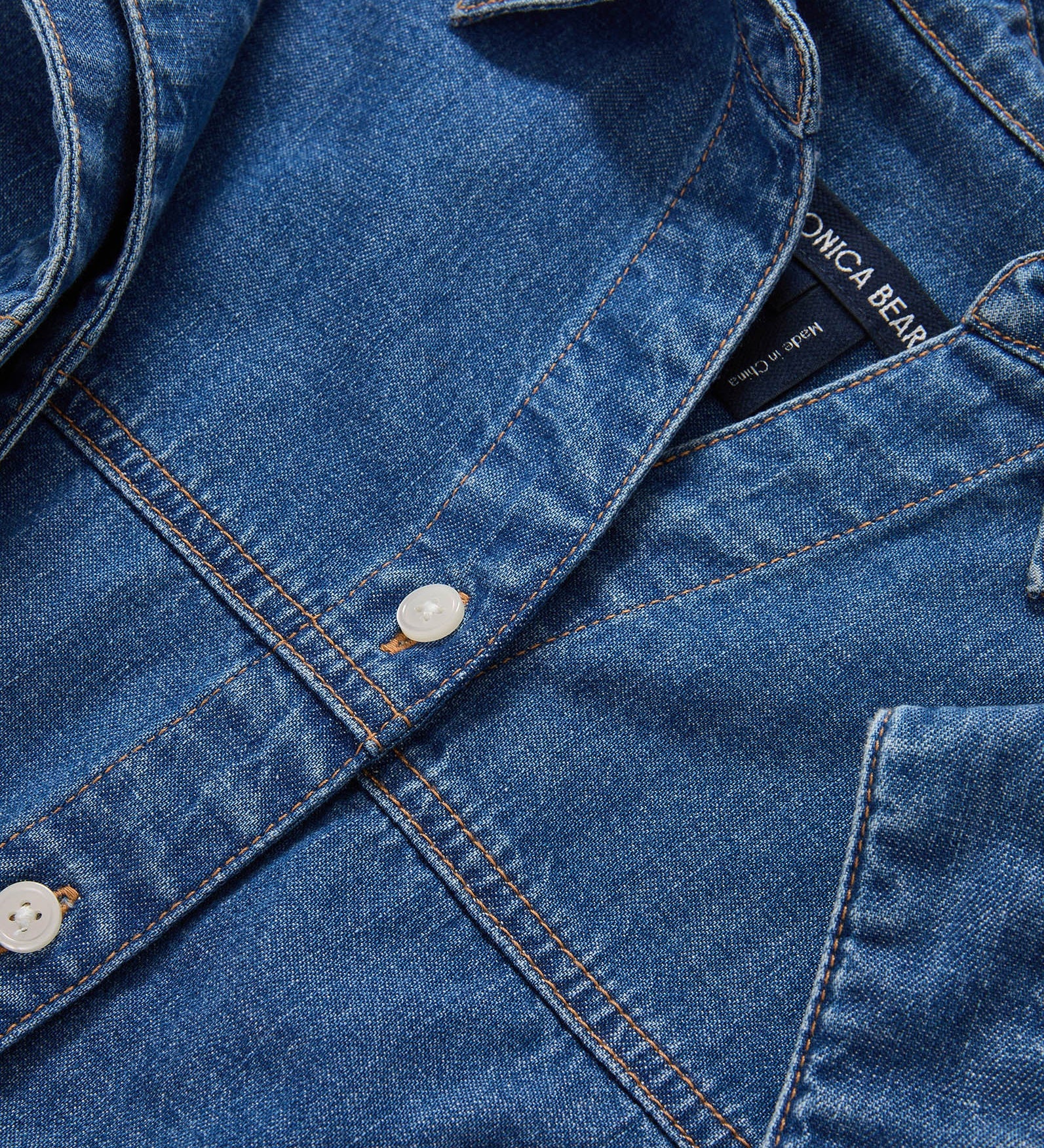 Veronica Beard - Nestor Chambray Button - Down Shirt