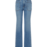 Veronica Beard - Dylan Patch - Pocket Straight - Leg Jean