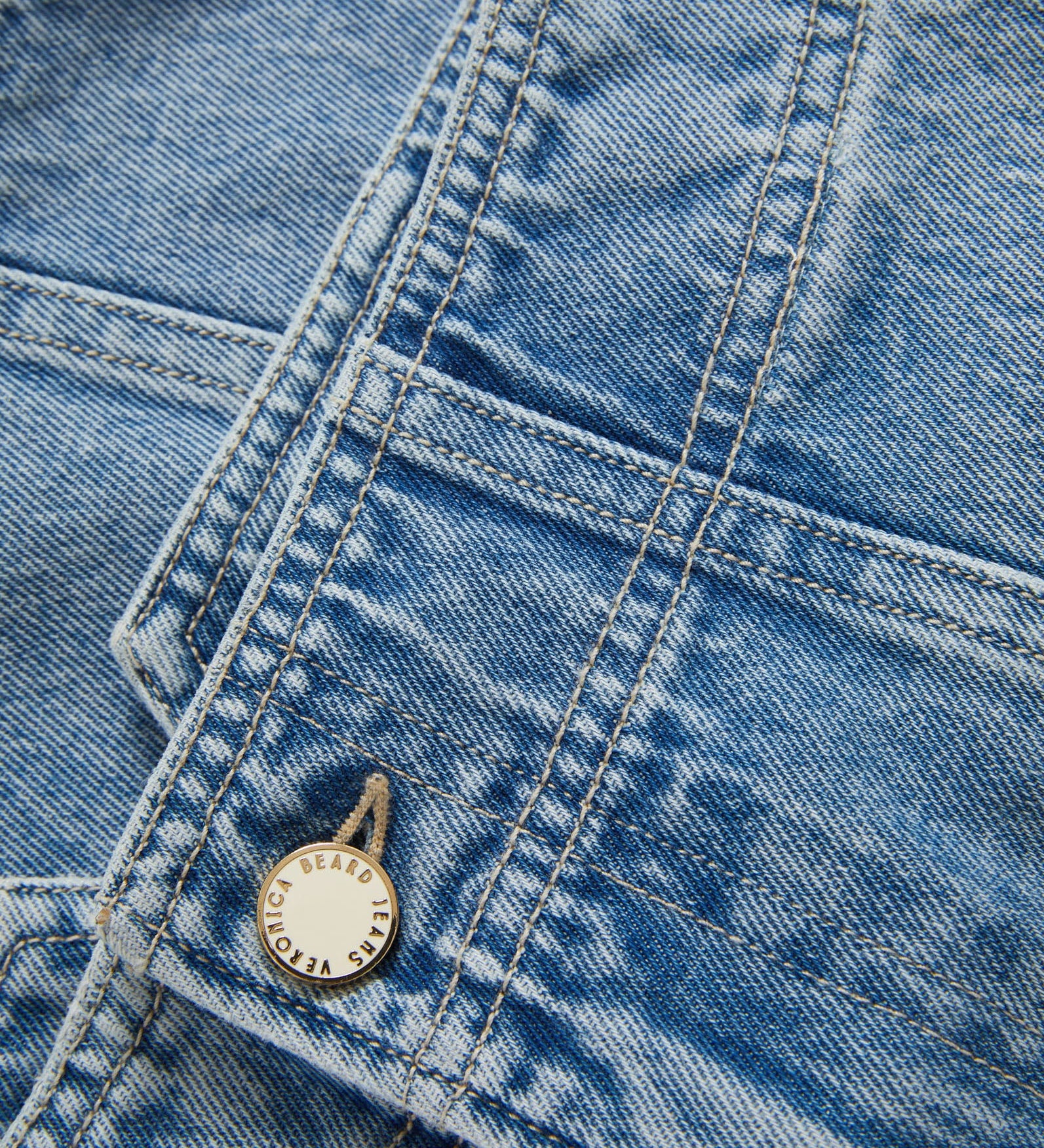 Veronica Beard - Marquita Denim Mini Skirt