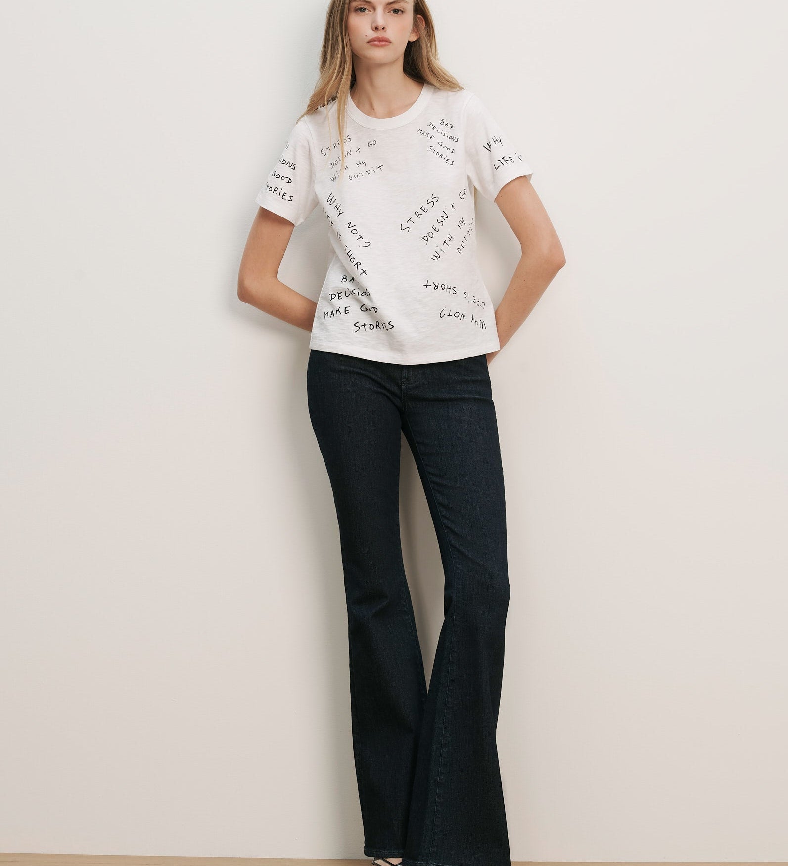 Veronica Beard - Carla Printed Crewneck T - Shirt