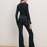 Veronica Beard - Elianne Ruffle - Trim T - Shirt