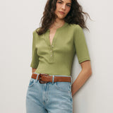 Veronica Beard - Reubian Henley T - Shirt