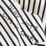 Veronica Beard - Hovey Embroidered Stripe Top