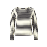 Veronica Beard - Hovey Embroidered Stripe Top