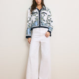Veronica Beard - Novelle Terry Button - Down Shirt