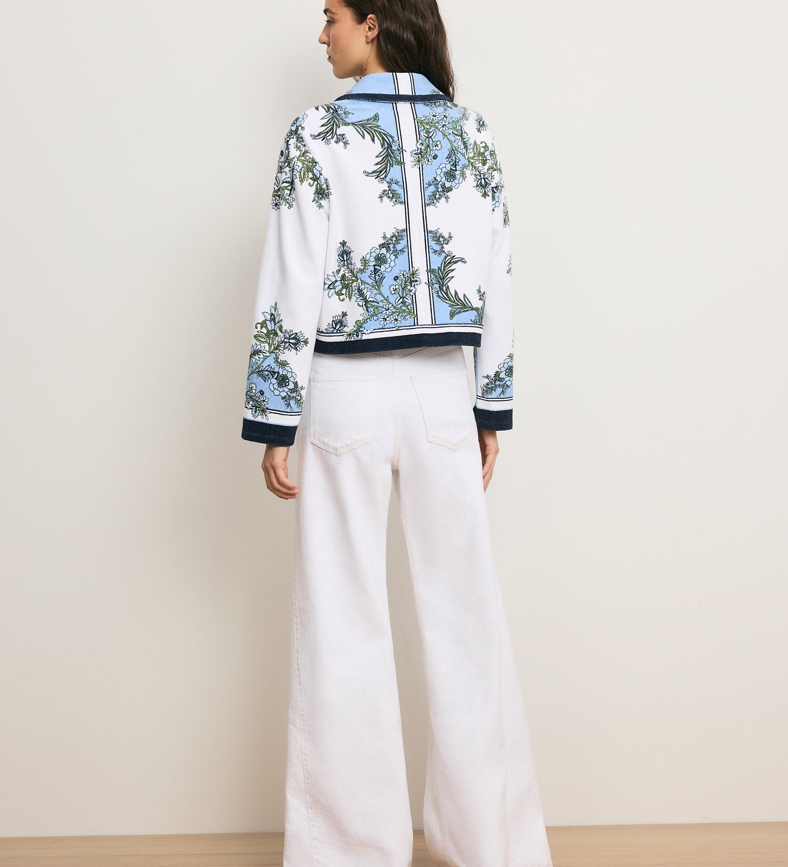 Veronica Beard - Novelle Terry Button - Down Shirt