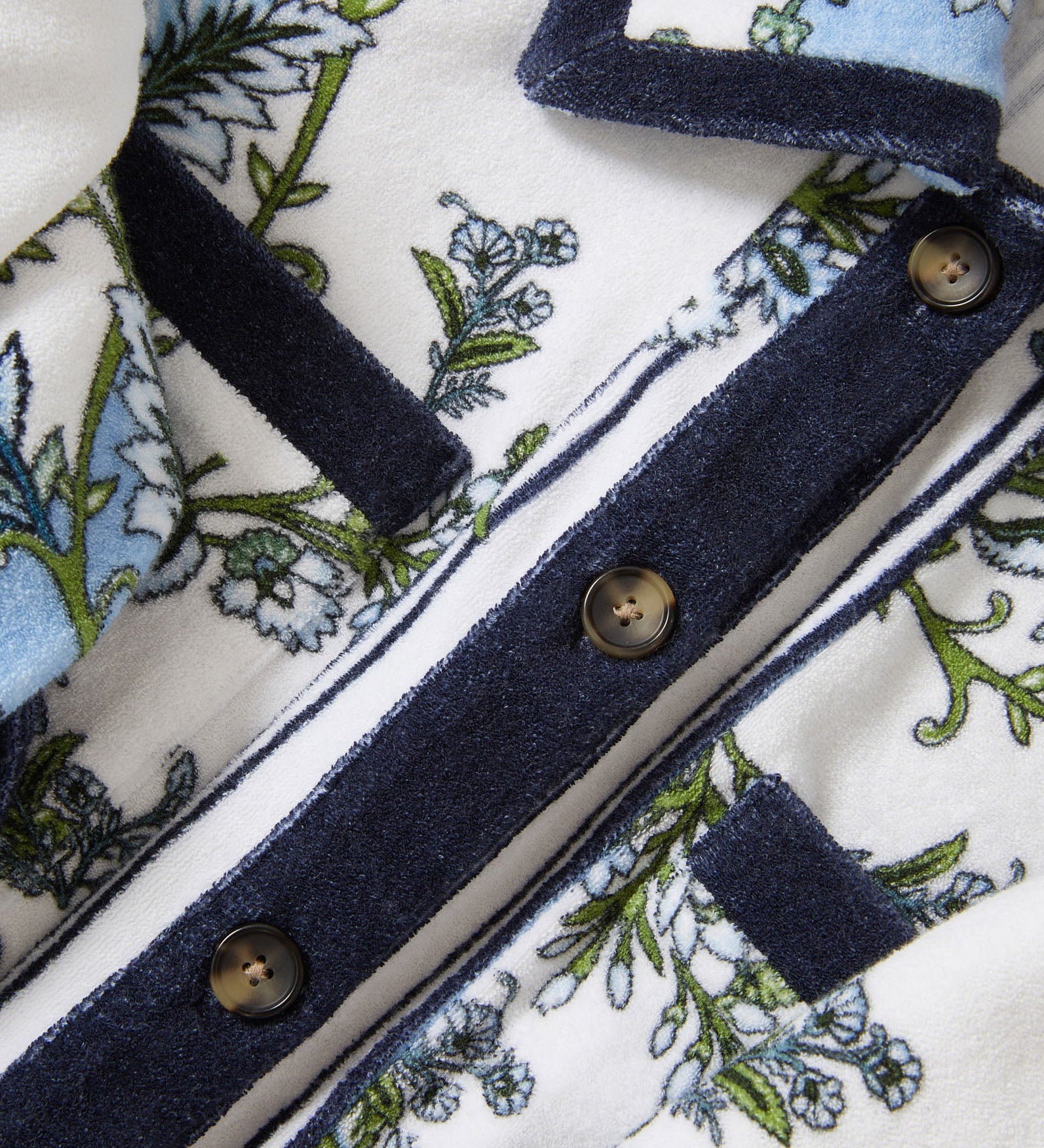 Veronica Beard - Novelle Terry Button - Down Shirt