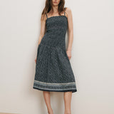 Veronica Beard - Marietta Smocked Midi Dress
