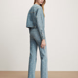Veronica Beard - Lowry Embellished Denim Jacket