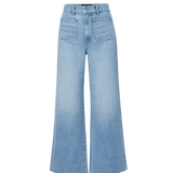 Veronica Beard - Taylor Cropped Patch - Pocket Wide - Leg Jean