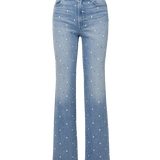 Veronica Beard - Dylan Embellished Straight - Leg Jean