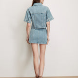Veronica Beard - Malcom Cropped Denim Jacket