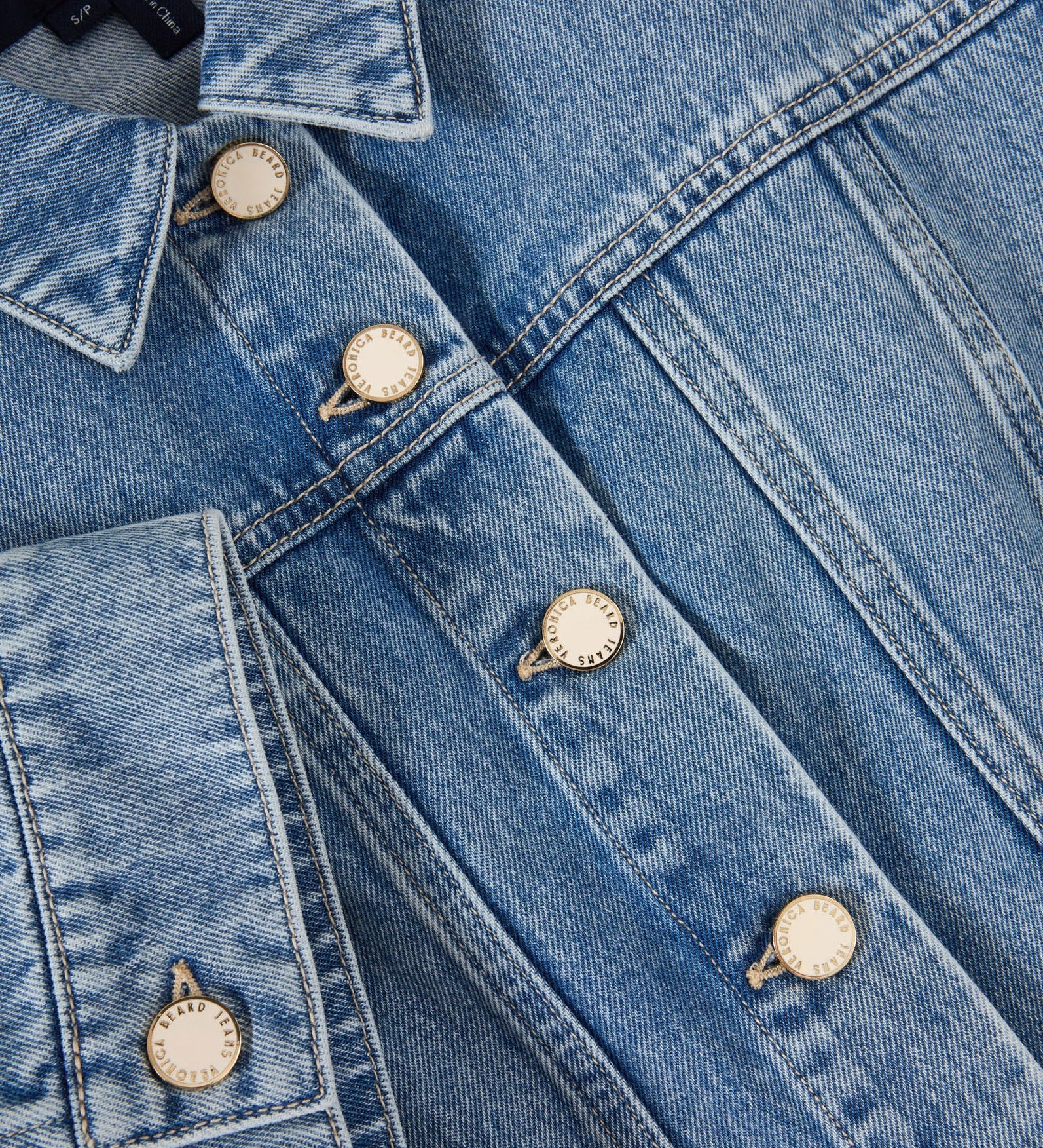Veronica Beard - Malcom Cropped Denim Jacket