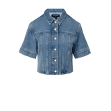 Veronica Beard - Malcom Cropped Denim Jacket