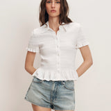 Veronica Beard - Ellisandra Smocked Top