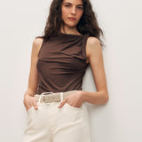 Veronica Beard - Otessa Boatneck Tank Top