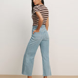 Veronica Beard - Pruitt Striped Ribbed T - Shirt