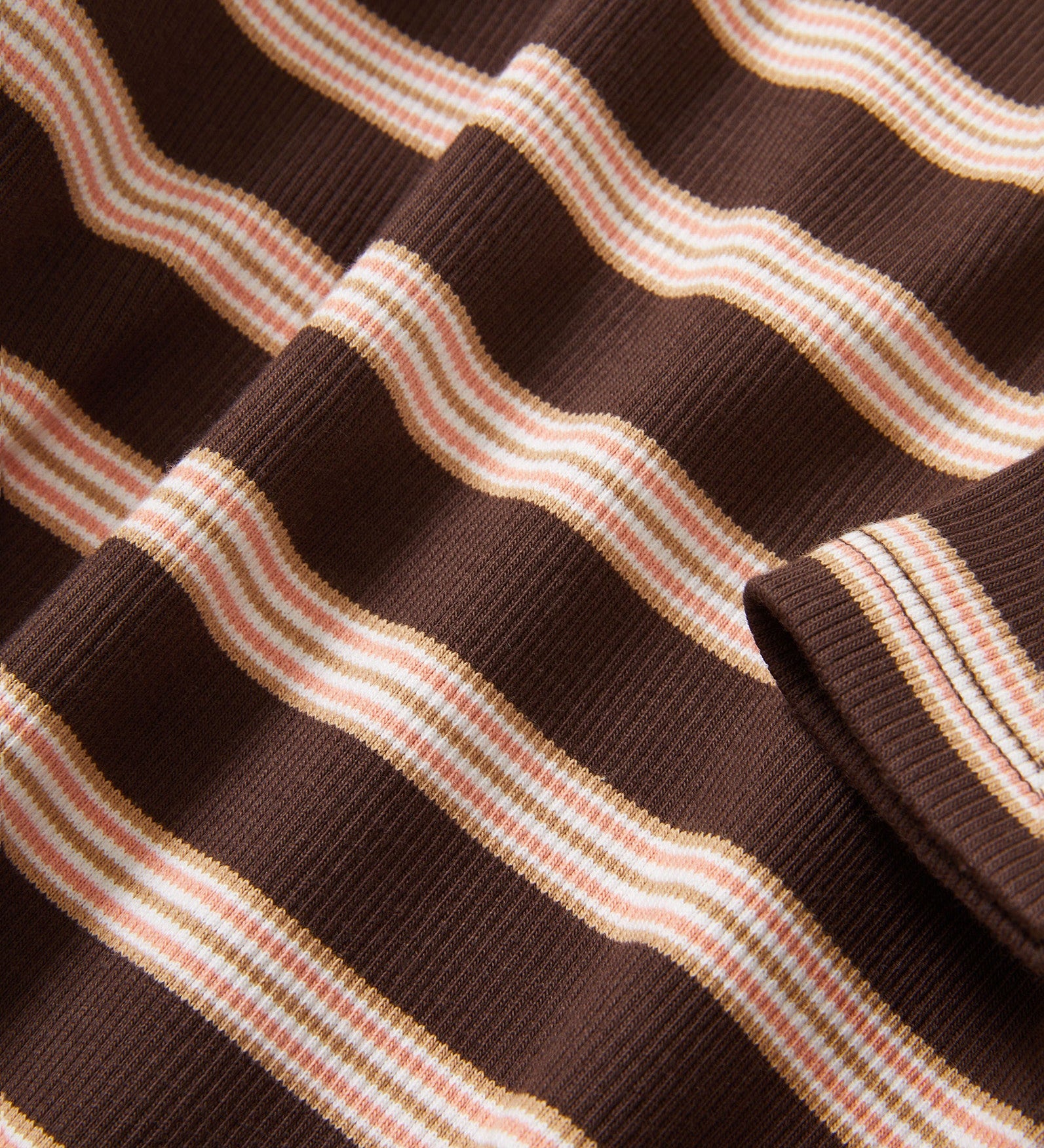 Veronica Beard - Pruitt Striped Ribbed T - Shirt