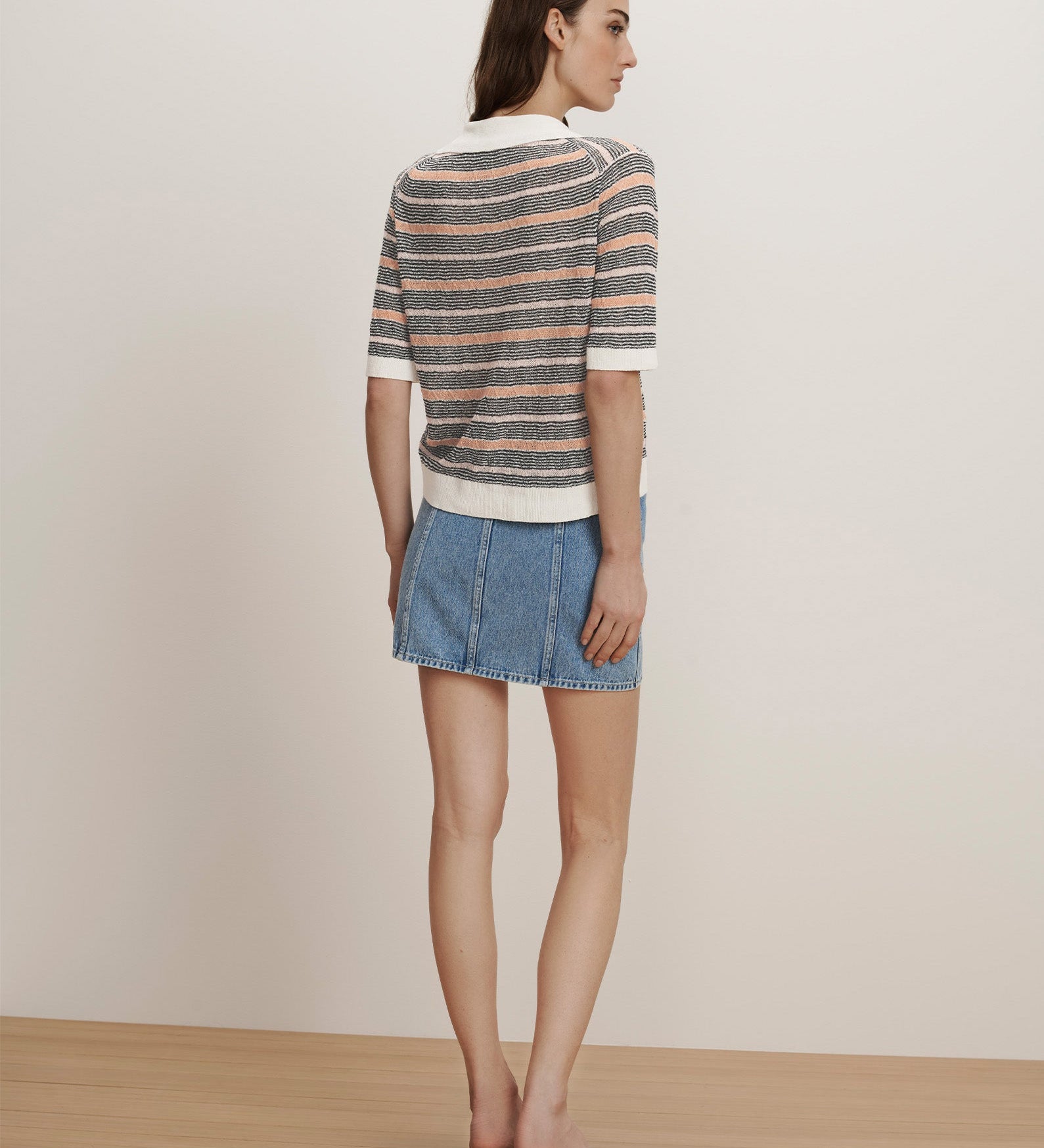 Veronica Beard - Marquita Denim Mini Skirt