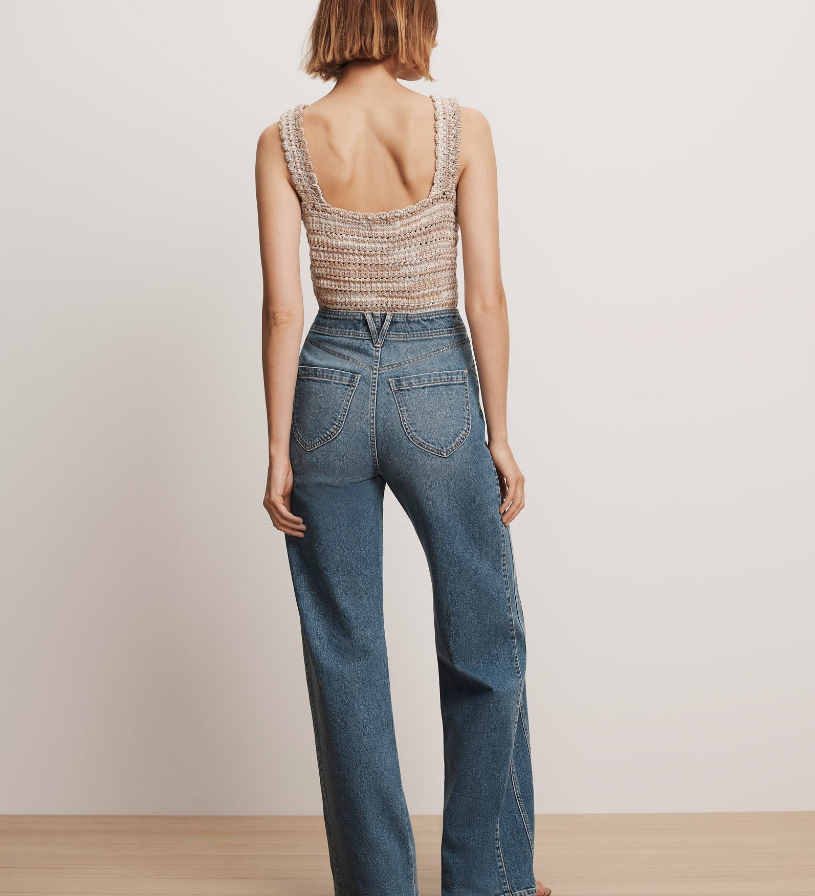 Veronica Beard - Taylor Godet Wide - Leg Jean