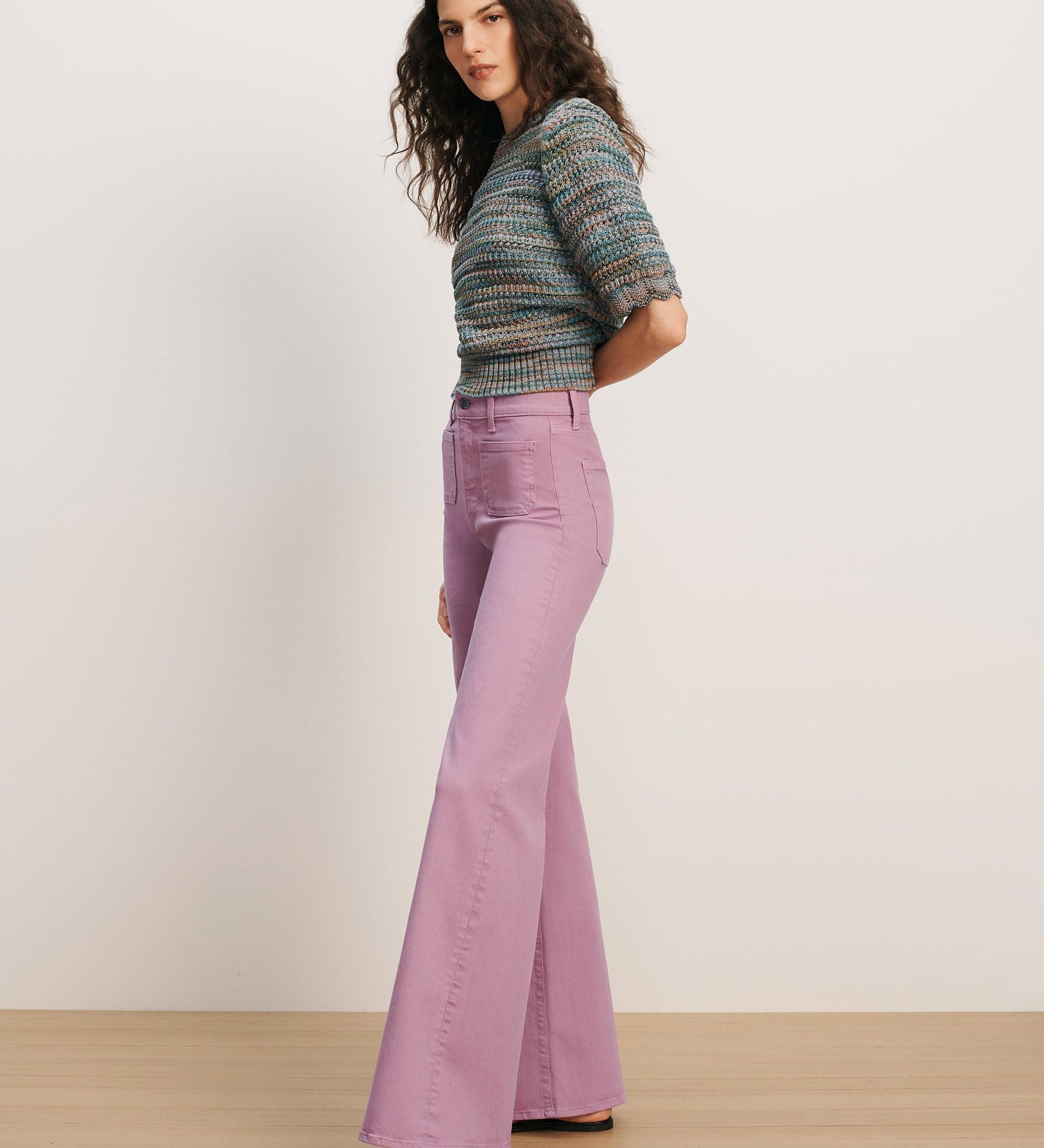 Veronica Beard - Joplin Patch - Pocket Flare Jean