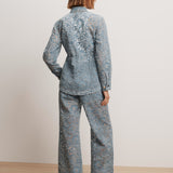 Veronica Beard - Lane Burnout Denim Jacket