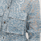Veronica Beard - Lane Burnout Denim Jacket