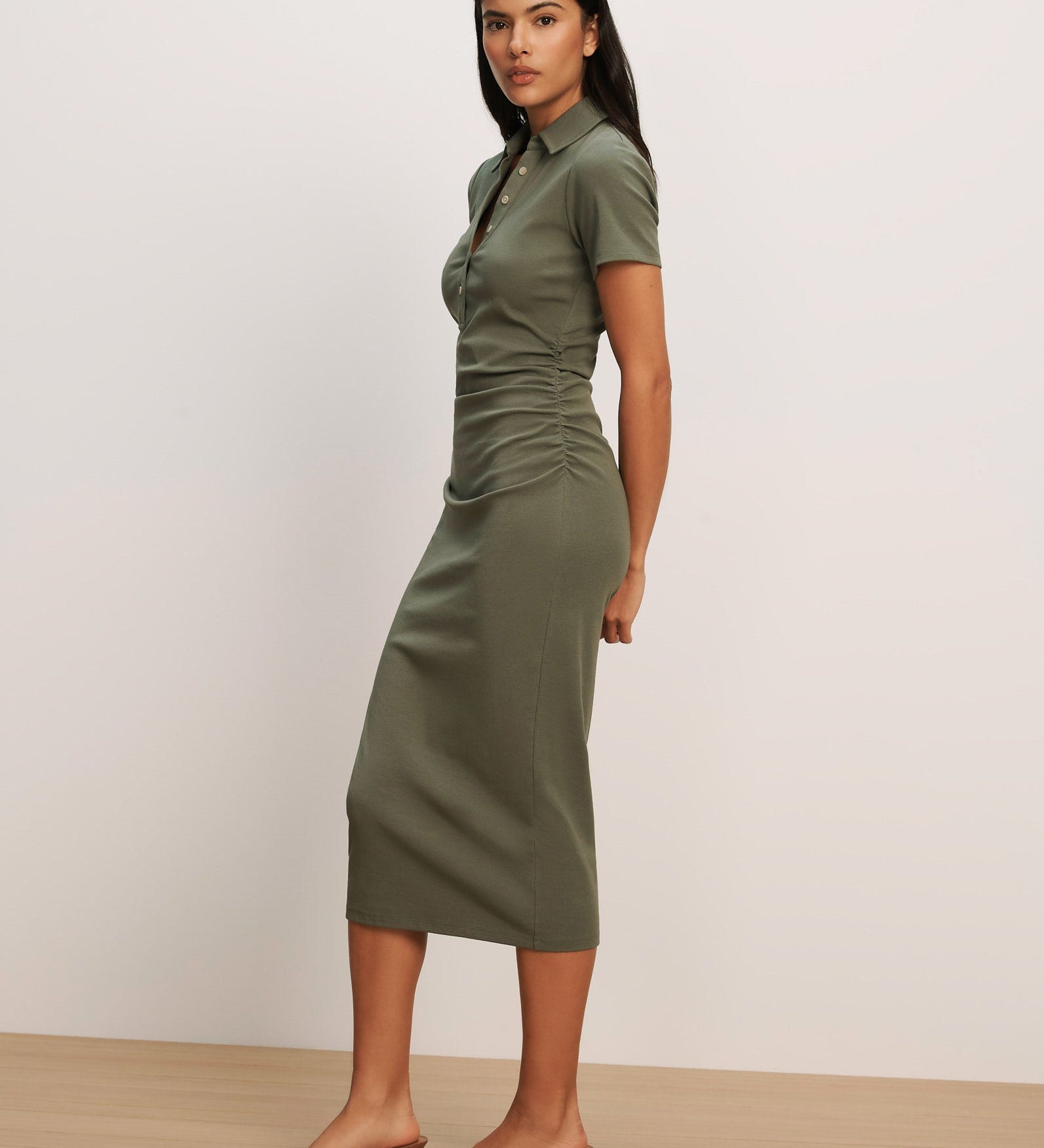 Veronica Beard - Besser Polo Midi Dress